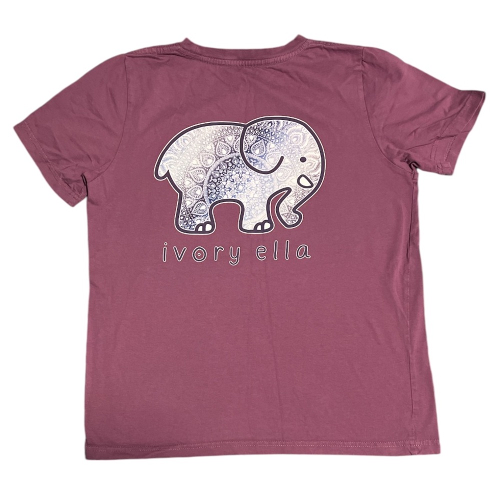 Purple ivory ella shirt